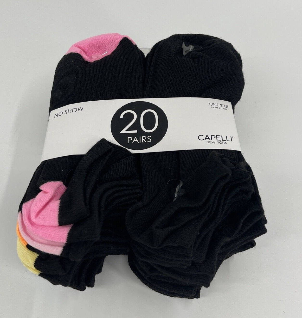 Capelli New York No Show 20 Pair Socks | Comfortable & Durable Everyday Socks for Boys