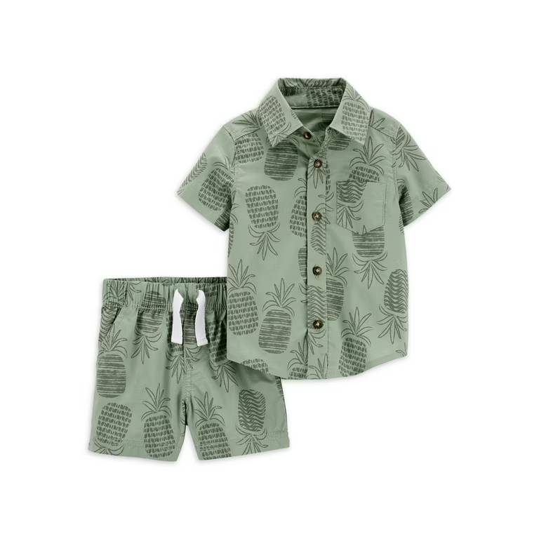 Carter’s Baby Clothes 2 Piece Set | Comfortable Outfit for 18-Month-Olds