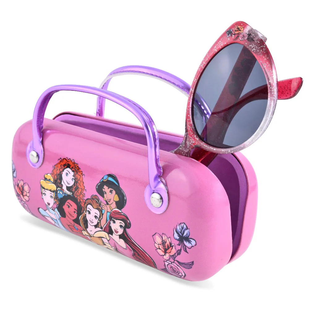 Disney Princess Sunglasses and Case Set | Stylish Sun Protection for Little Princesses