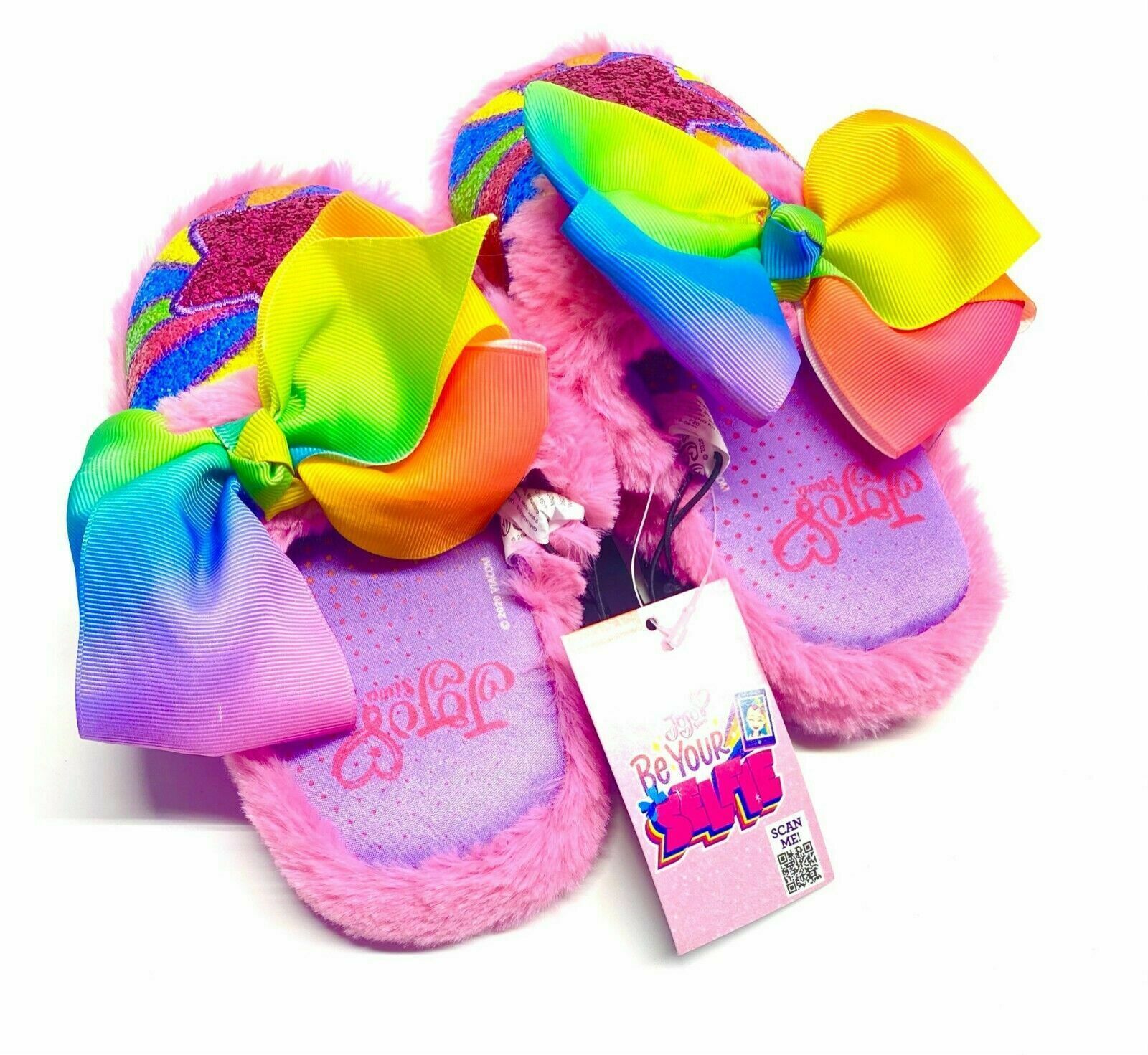 Nickelodeon JOJO Siwa Slippers Size 11/12 | Fun, Comfortable & Safe Footwear for Toddlers
