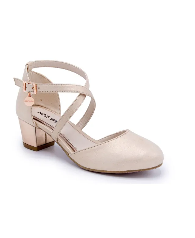 Nine West Kids Marshalls Mia Heeled Dress Shoe Little Big Kid | Stylish & Comfortable Heels for Young Girls
