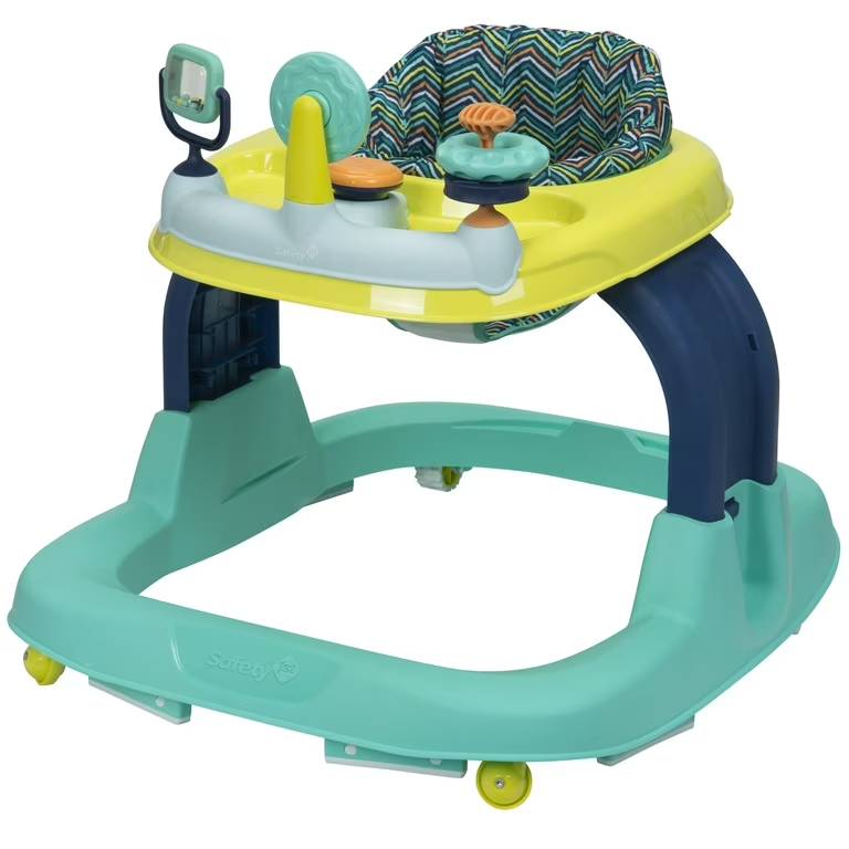 Safety 1st Ready Set Walk! DX Developmental Walker – Multi-Activity Learning Walker (Up to 30 lbs)