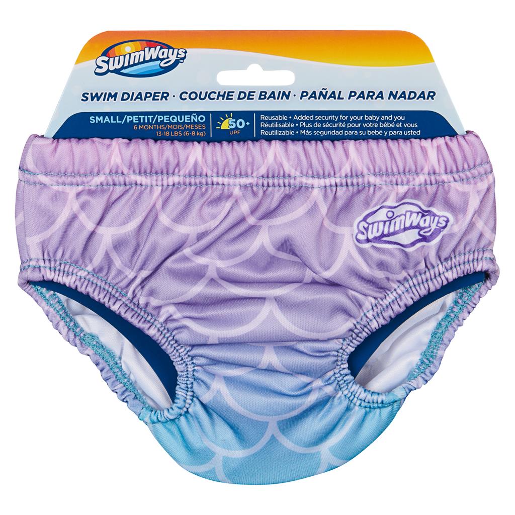 SwimWays Swim Diaper – Leak-Proof Protection for Baby (Multicolor)