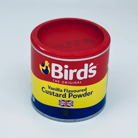 Bird's Vanilla Flavored Custard Powder | Rich & Creamy Dessert Mix (600g)