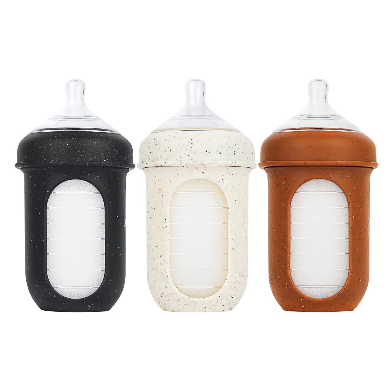 Boon Nursh Silicone Pouch Bottle | Anti-Colic Baby Bottle with Air-Free Design