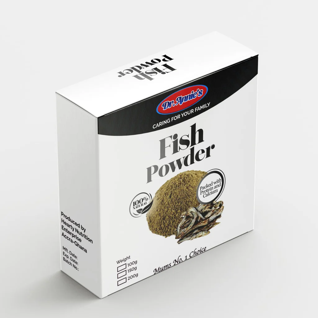 Dr. Annie's Fish Powder | Nutrient-Rich Seafood Supplement for Babies (6+ Months)