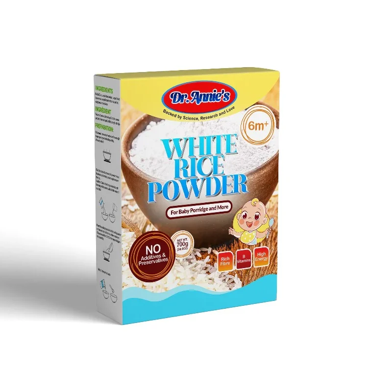 Dr. Annie's White Rice Powder | Gentle First Food (6+ Months)