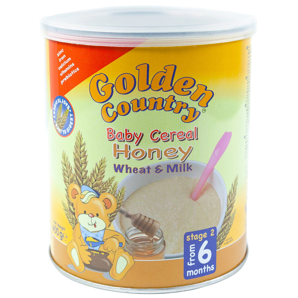 Golden Country Baby Cereal | Wheat & Milk (6+ Months)