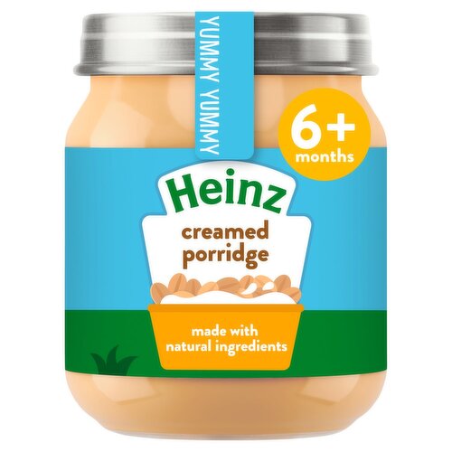 Heinz By Nature Creamed Porridge | First Porridge (4+ Months)