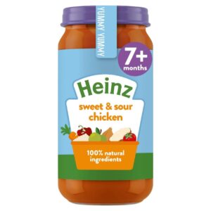 Heinz By Nature Sweet & Sour Chicken with Rice | Tasty Baby Meal (7+ Months)