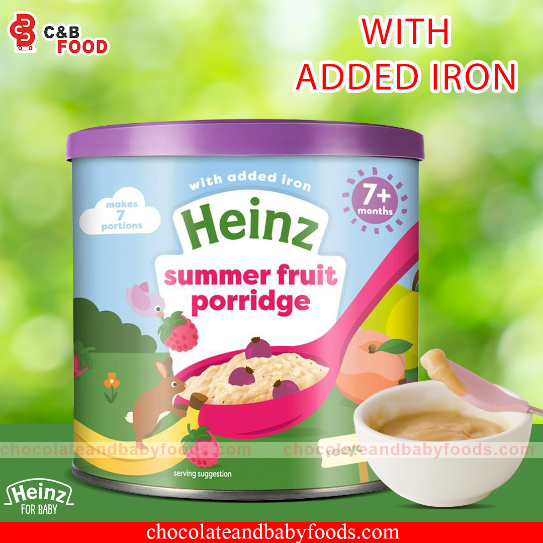 Heinz Summer Fruit Porridge | Multi-Grain Breakfast (6+ Months)