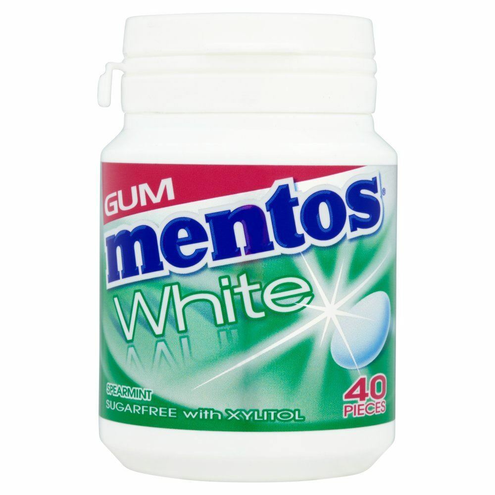 Mentos Gum Spearmint | 40 Pieces Tub