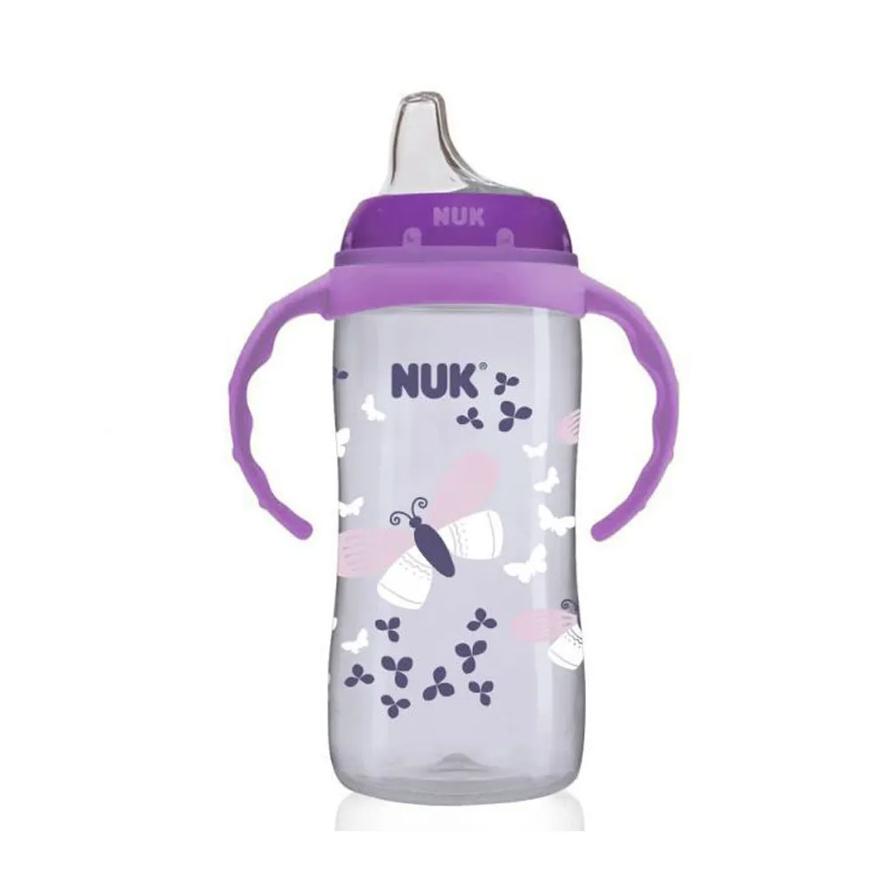 Nuk Large Learner Cup | Gentle, Spill-Proof Transition to Independent Drinking