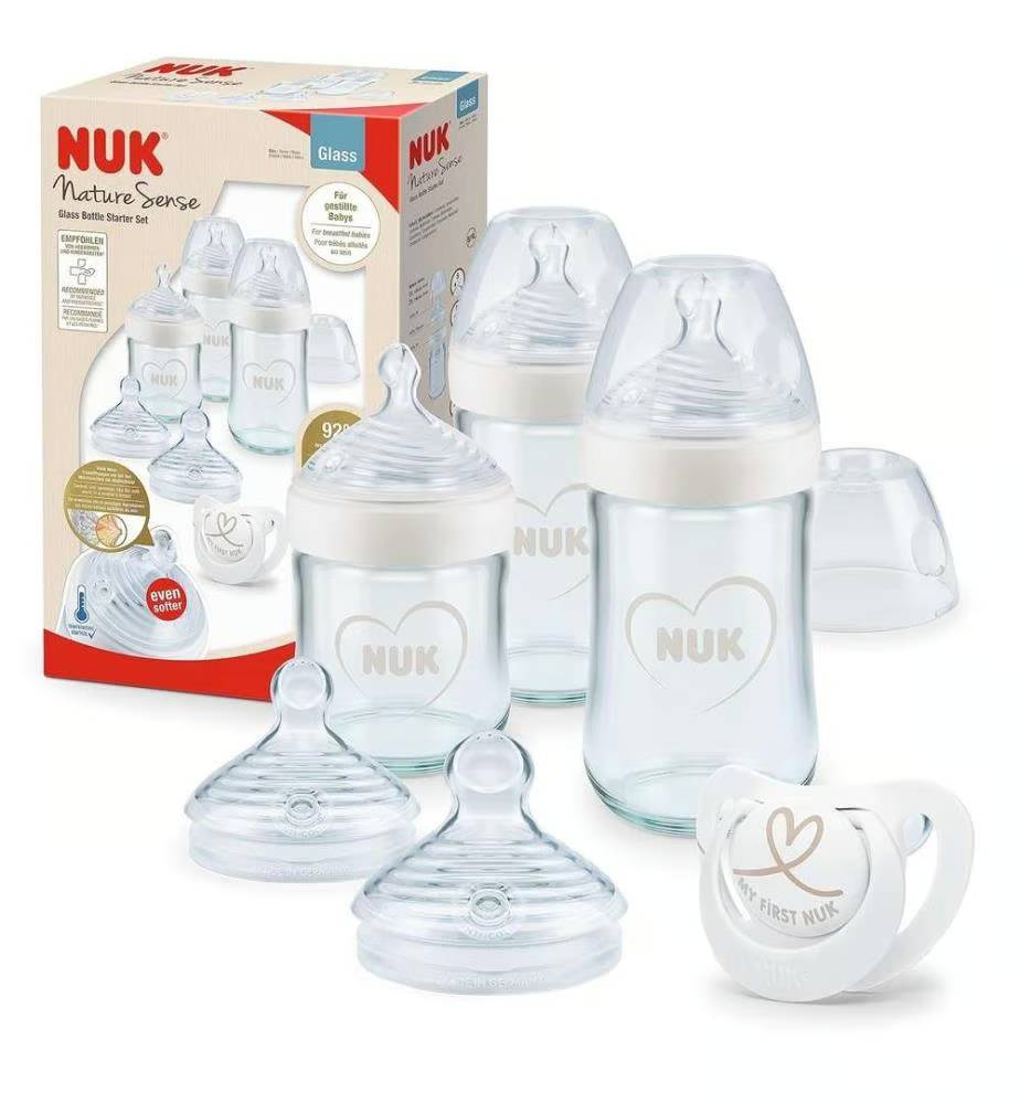 Nuk Simple Natural Newborn Gift Set | Natural Breast-to-Bottle Transition
