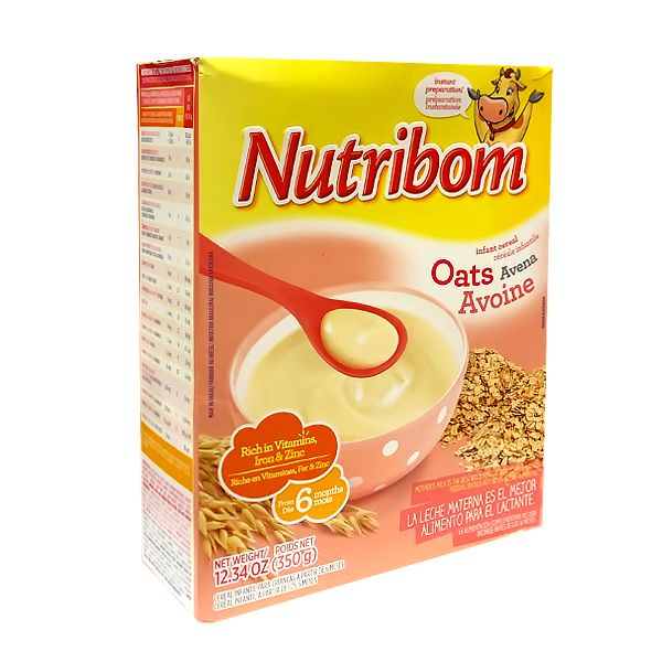 Nutribom Infant Cereal Oats | 6 Months+ | 350g