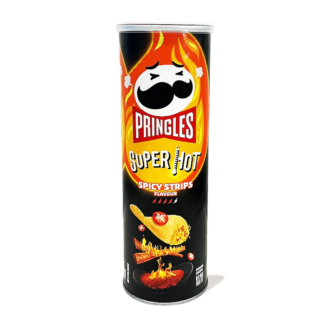 Pringles Hot & Spacy | Bold, Crispy & Spicy Snack