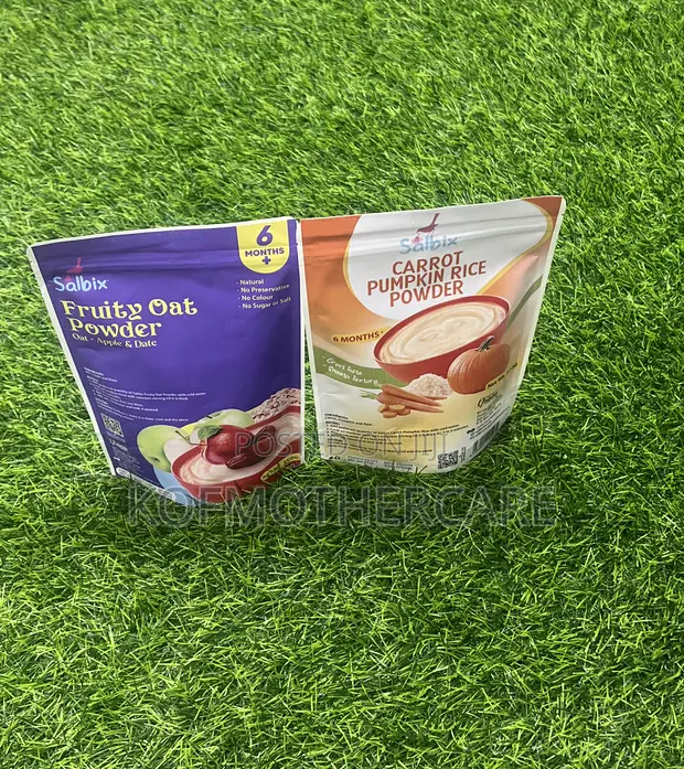 Salbix Fruity Oat Powder – Oat + Apple & Date | Nutritious & Delicious Breakfast for Kids