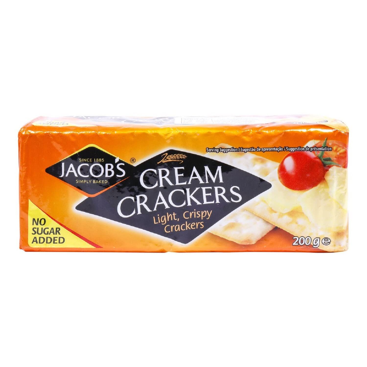 Since 1885 Jacob’s Simple Baked Big Value Pack Cream Crackers | Classic Crunch & Wholesome Goodness