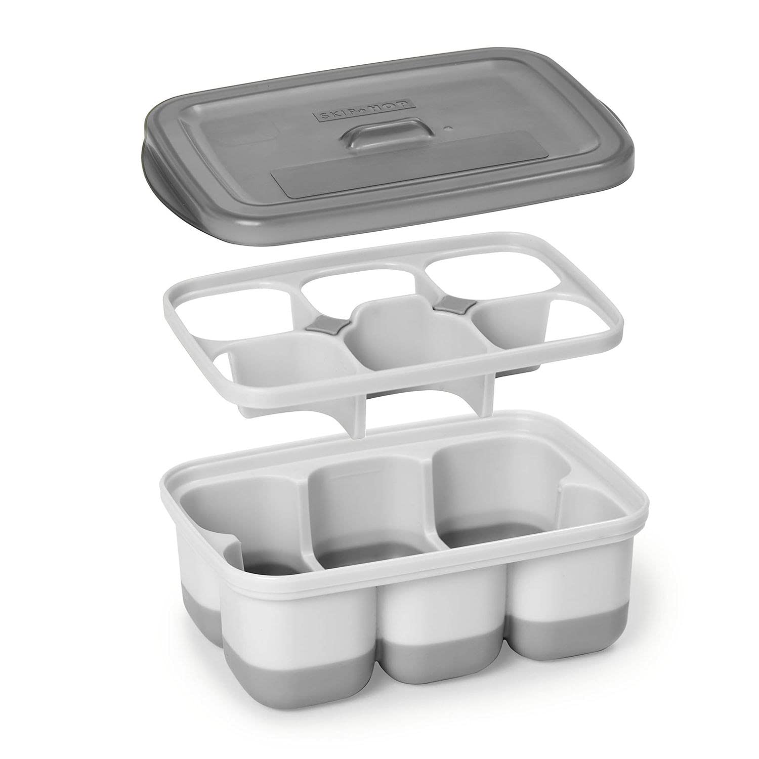 Skip*Hop Easy Serve Travel Bowl and Spoon | Convenient Feeding On-The-Go