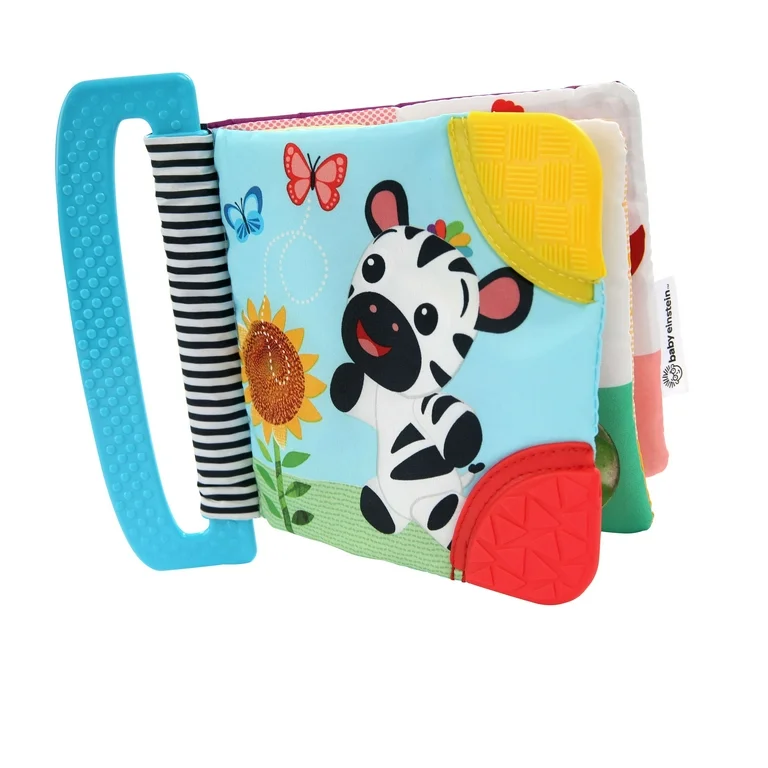 Baby Einstein Curious Explorers Teether Book | Fun & Soothing Adventure for Babies