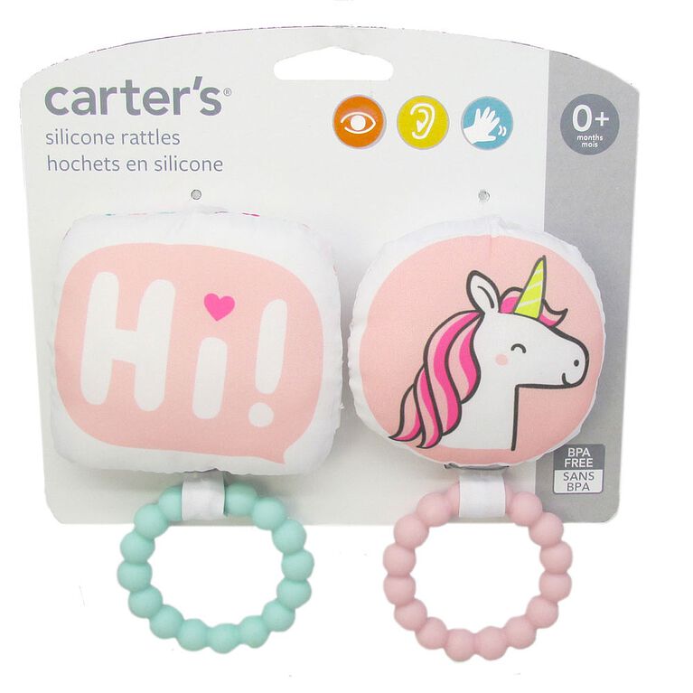 Carter’s Silicone Rattles | Safe, Engaging Play for Little Hands