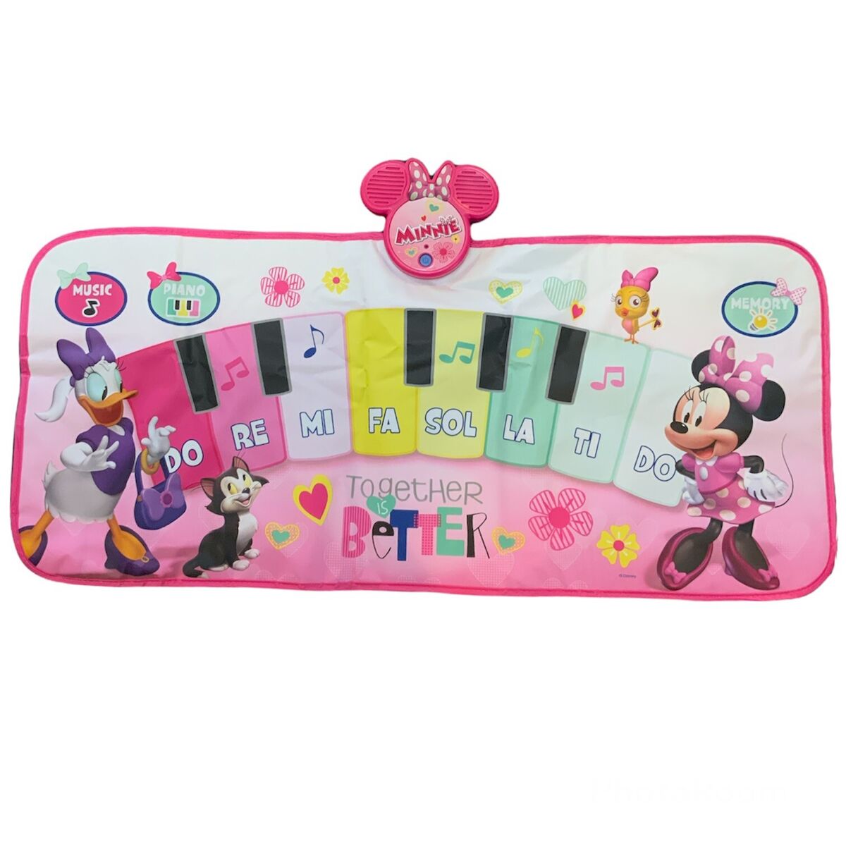 Disney Junior Minnie Electronic Jumbo Music Mat | Fun Musical Playtime