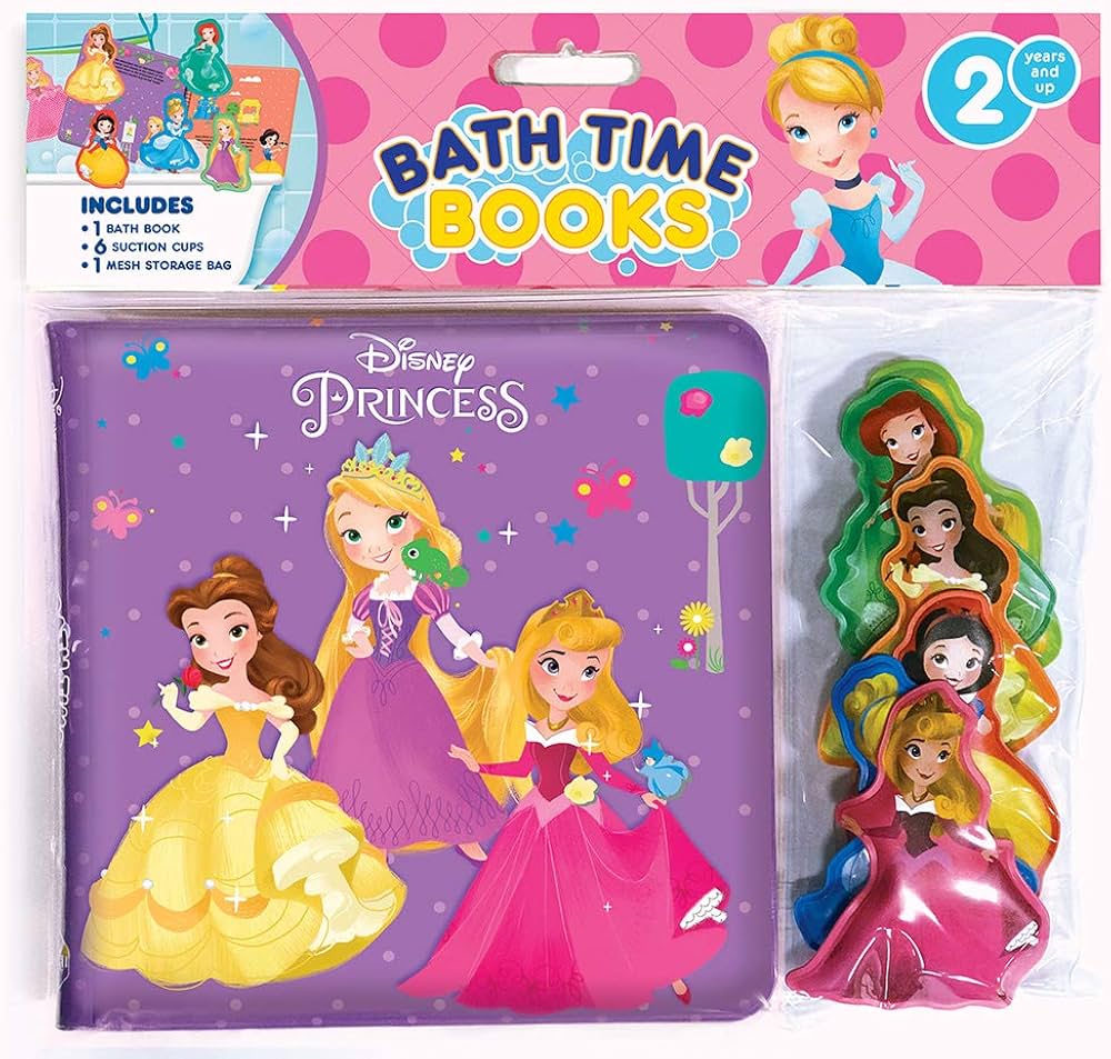 Disney Princess Bath Time Books | Fun & Educational Bath Play