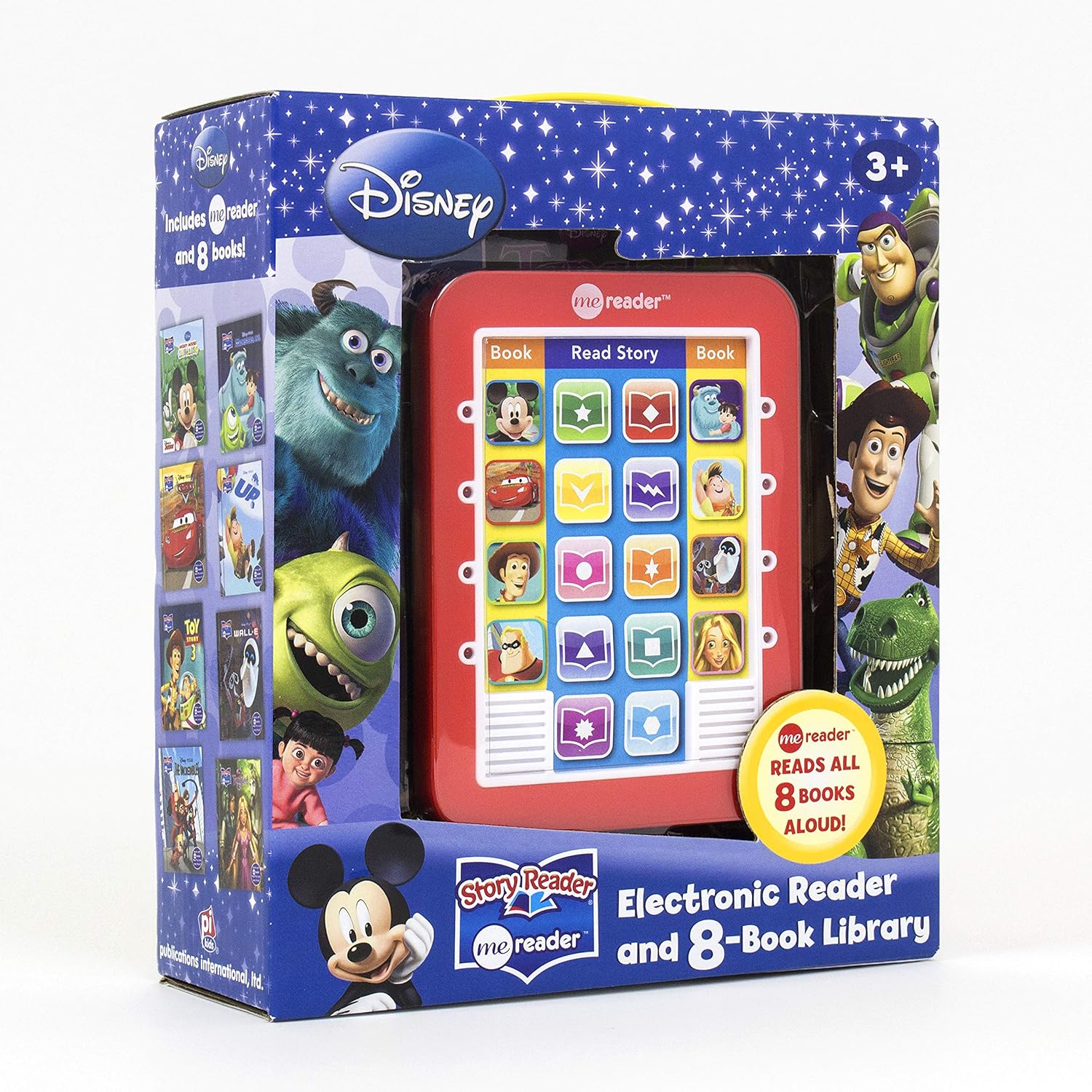 Disney Story Reader & 8 Book Library | Electronic Reading Fun for Kids