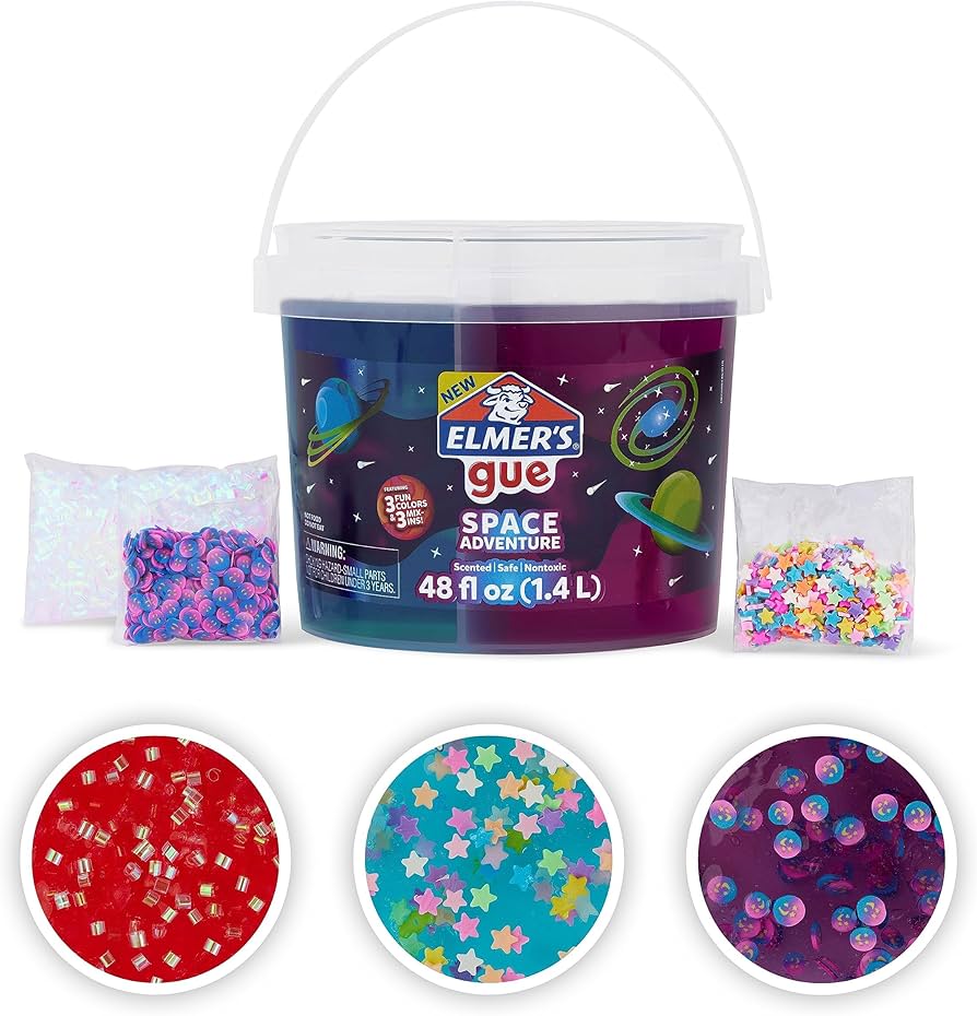 Elmer’s Gue Space Adventure | 3 lb. Galactic Slime Bucket