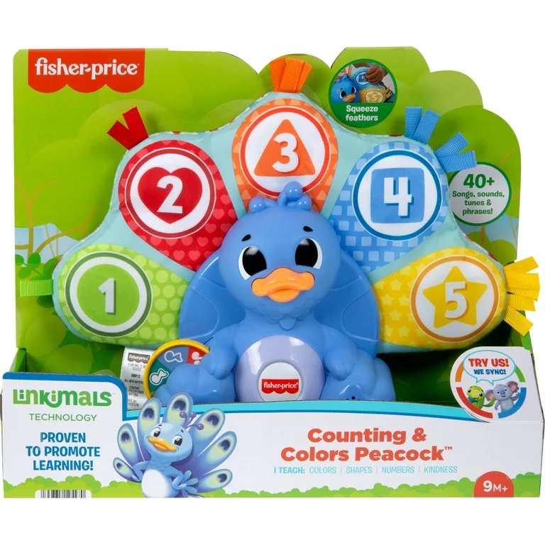 Fisher-Price Counting & Colors Peacock | Linkimals Interactive Toy