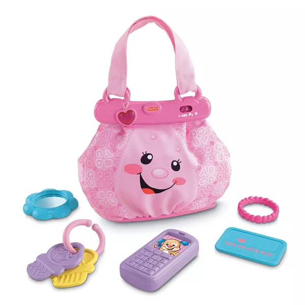 Fisher-Price Laugh & Learn My Smart Purse | Interactive Role-Play Toy