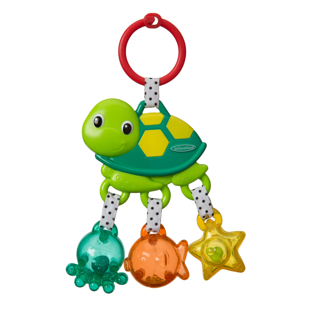Infantino Jingle Sea Charms | Sensory Fun for Tiny Explorers On-the-Go
