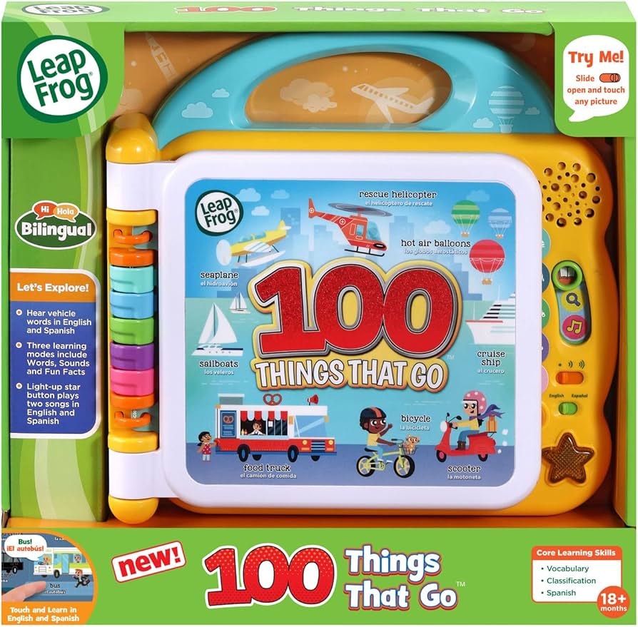 LeapFrog – 100 Things That Go | Explore Vehicles, Words & Sounds in Two Languages