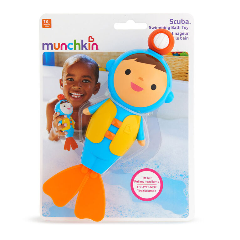 Munchkin Scuba Swimming Bath Toy | Dive, Splash & Learn