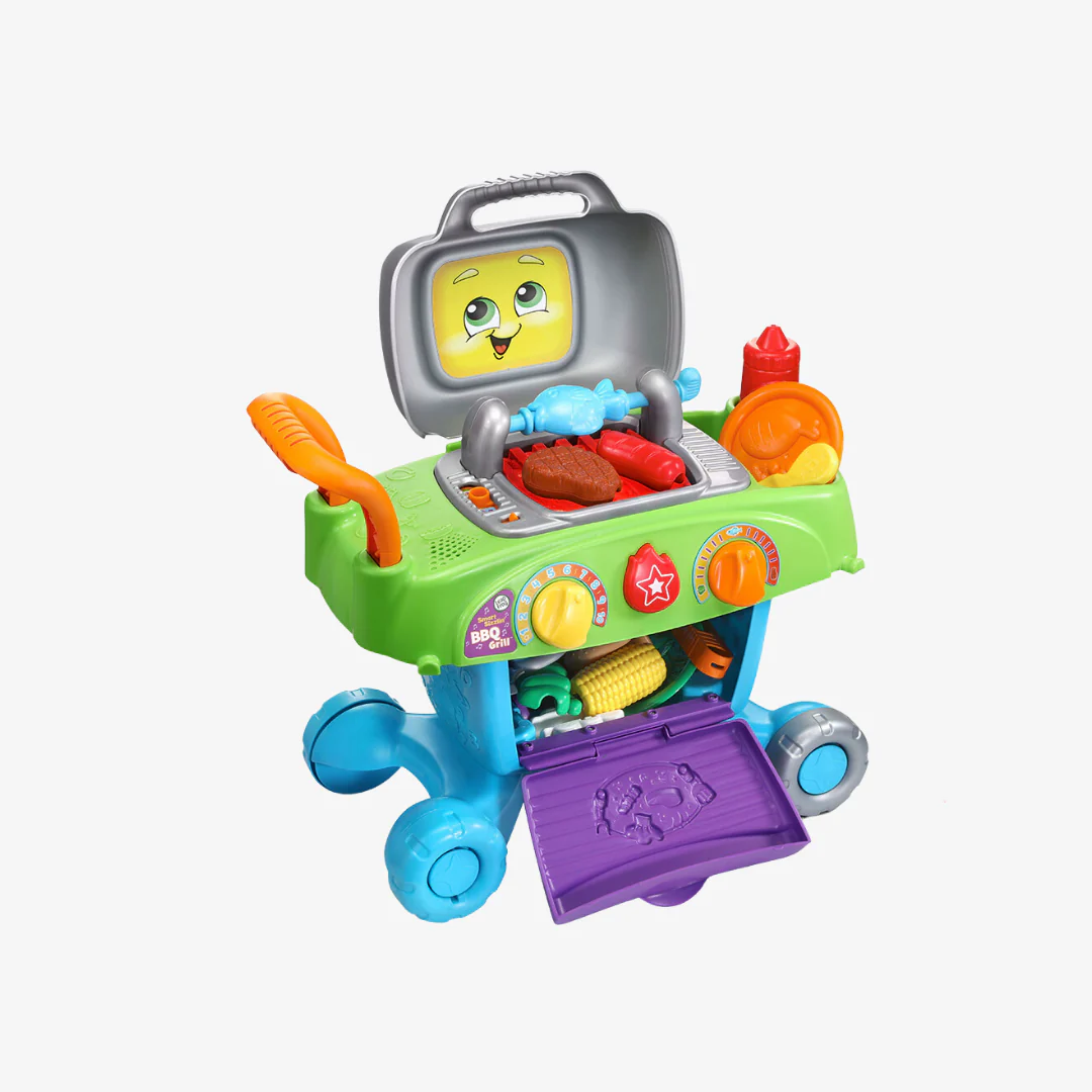 LeapFrog Smart Sizzlin’ BBQ Grill | Interactive Learning Toy for Toddlers