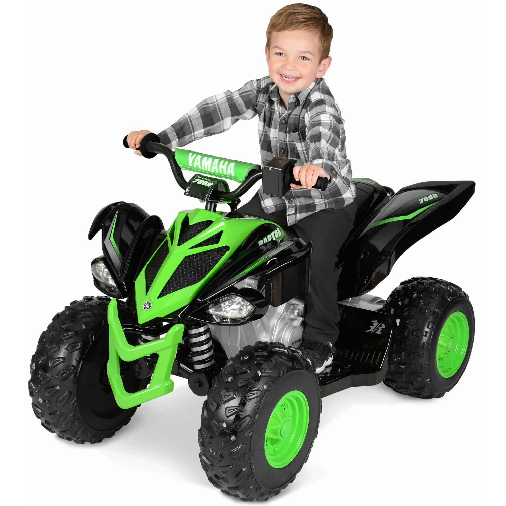 Yamaha 12V Raptor ATV Powered Ride-On – Off-Road Fun for Kids Ages 3+