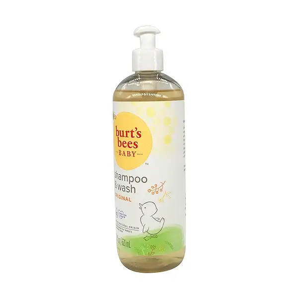 Burt’s Bees Baby Shampoo & Wash – Gentle Hair & Body Cleanser (621ml)