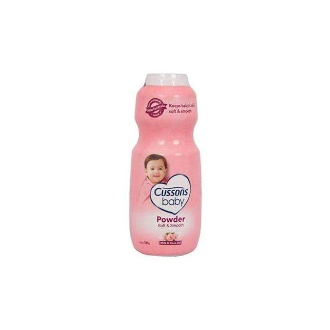 Cussons Baby Soft & Smooth Powder – Almond Milk & Rose Oil (300g)