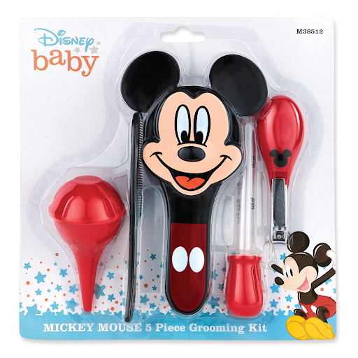 Disney Baby Mickey Mouse 5-Piece Grooming Kit – Gentle Care for Your Little One