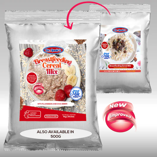 Dr. Annie’s Breastfeeding Cereal Mix – Supports Milk Production for Nursing Moms