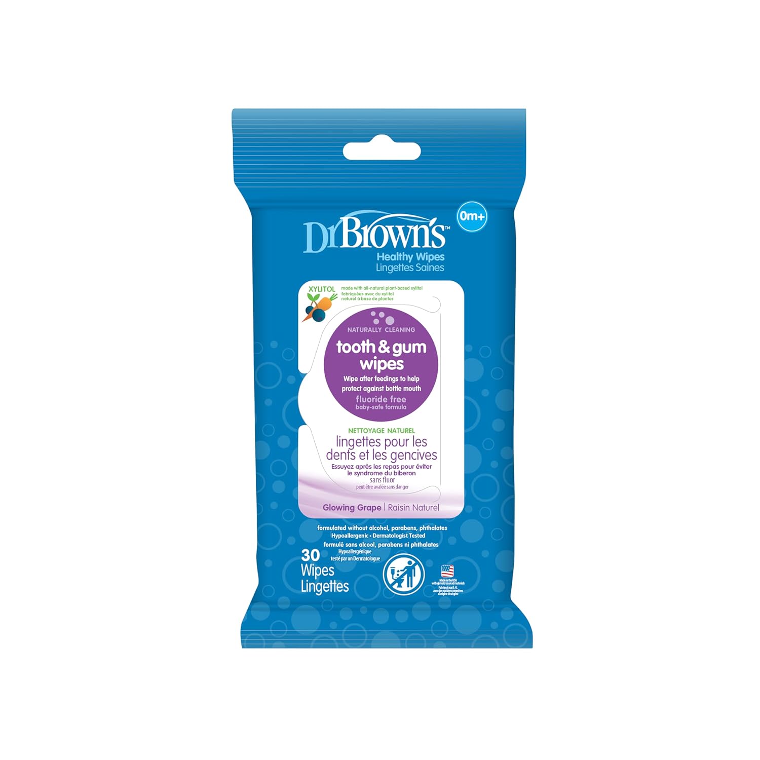 Dr. Brown’s Tooth & Gum Wipes – Gentle Oral Care for Babies