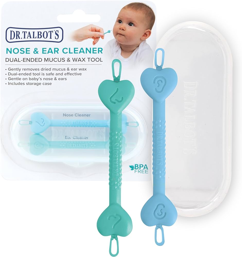 Dr. Talbot’s Nose & Ear Cleaner – Dual-Ended Mucus & Wax Tool for Babies