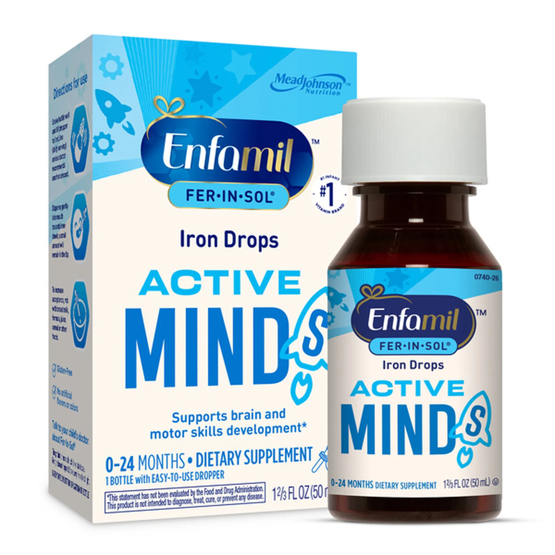 Enfamil FER-IN-SOL – Liquid Iron Drops for Infants & Toddlers