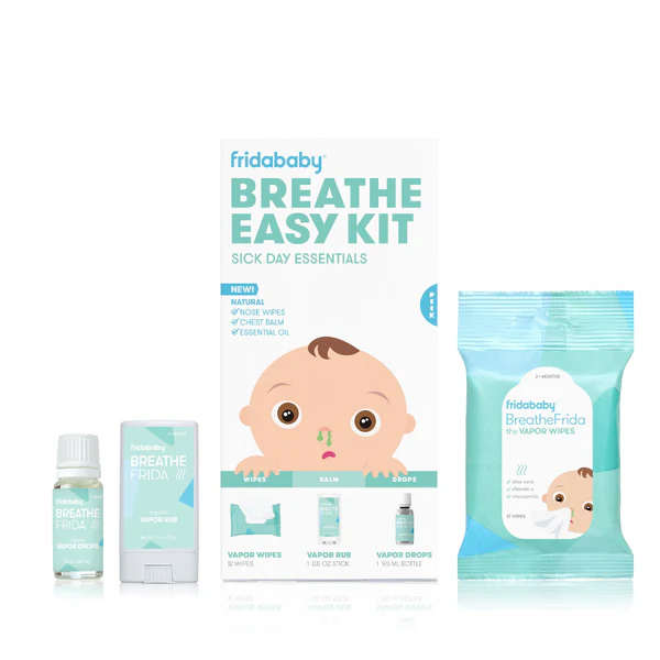 Fridababy Breathe Easy Kit – Baby Congestion Relief Essentials