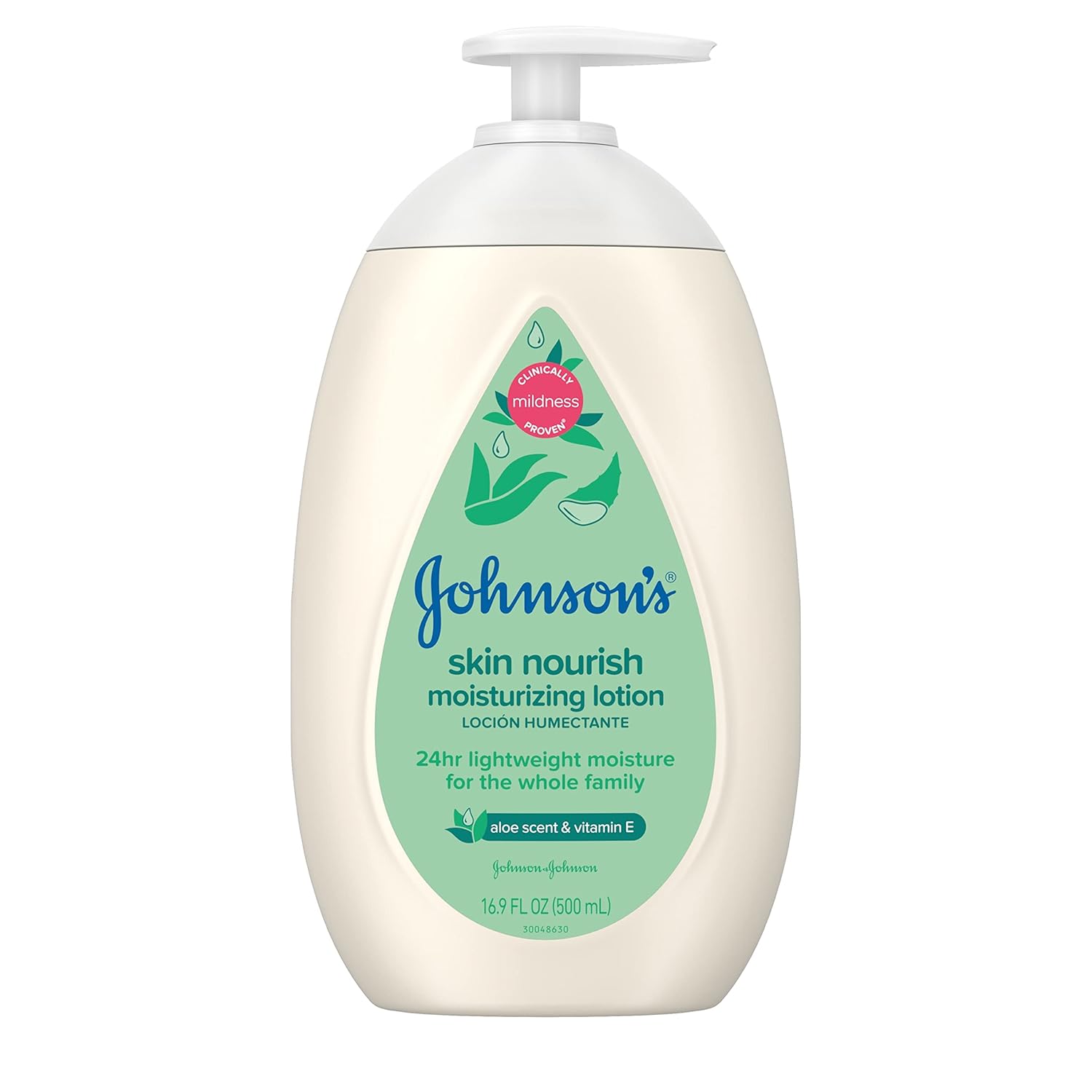 Johnson’s Skin Nourish Moisturizing Lotion – Aloe Scent, 500ml