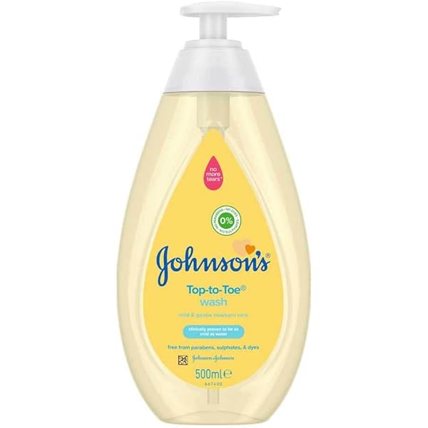 Johnson’s Skin Nourish Baby Body Wash – Shea & Cocoa Butter, 500ml