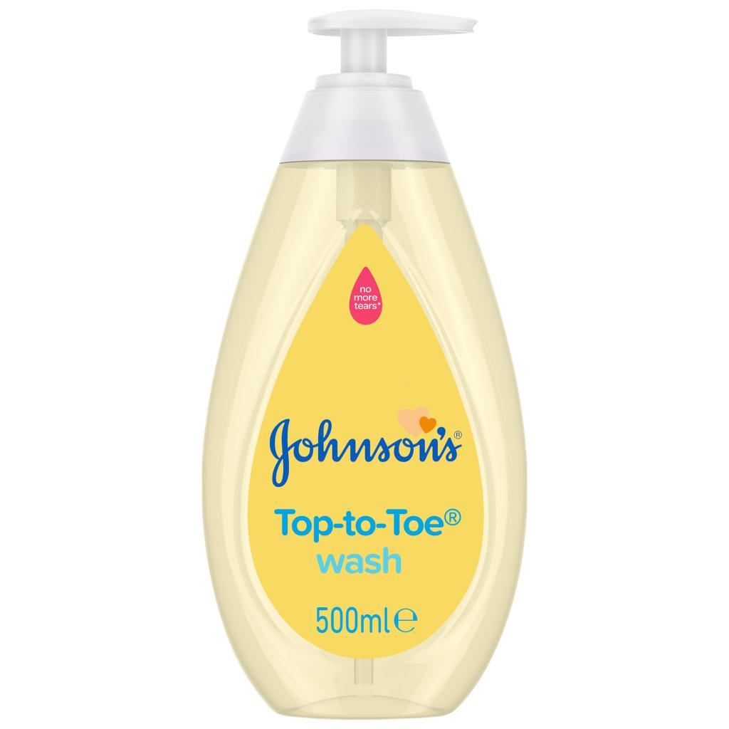 Johnson’s Top-to-Toe Baby Wash – Mild & Gentle, 500ml