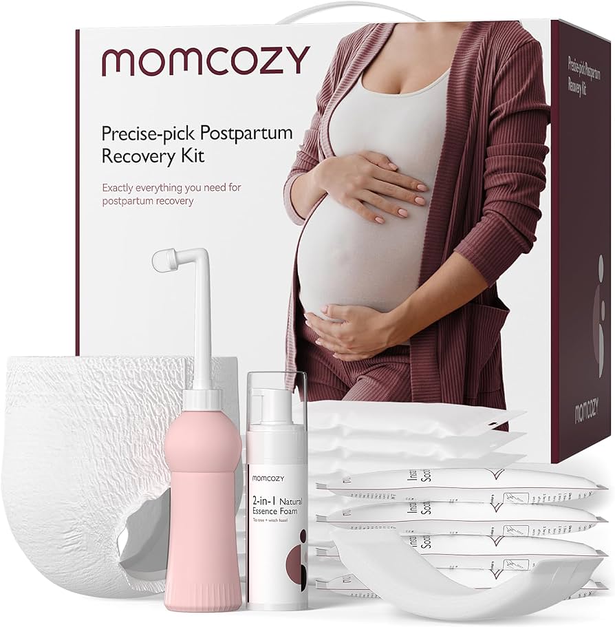 Momcozy Precise-Pick Postpartum Recovery + Baby Nursing Kits – Complete Care for New Moms (All-in-One Kit)