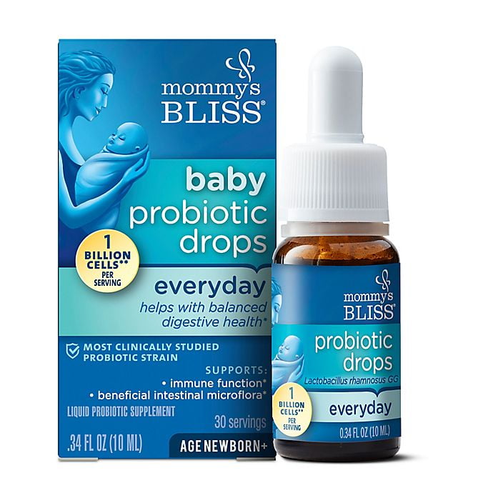 Mommys Bliss Baby Probiotic Drops – Gentle Digestive & Immune Support (10ml / 0.34 fl oz)
