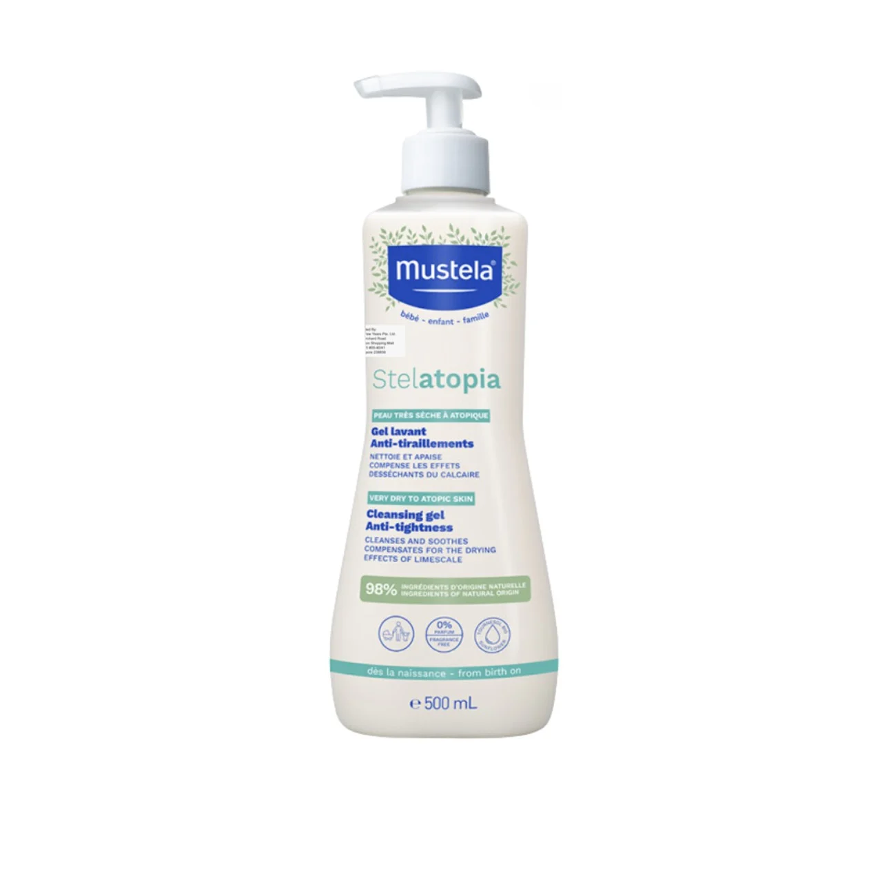 Mustela Stelatopia Body Lotion – Soothing Care for Atopic-Prone Baby Skin (500ml)